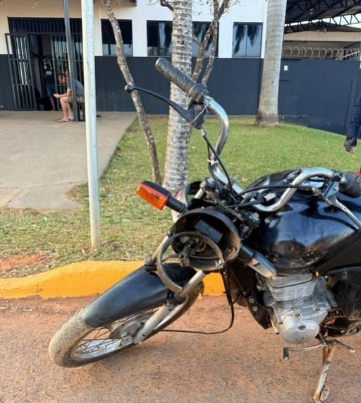 Guarda Municipal apreende motocicleta adulterada em Formosa