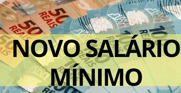 novo salario minimo