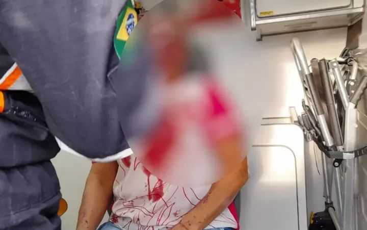 Vítima ficou gravemente ferida